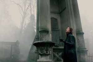 Одной из локаций для съемок стало Лычаковское кладбище