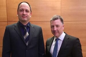 Черныш и Волкер (справа) встретились в Киеве