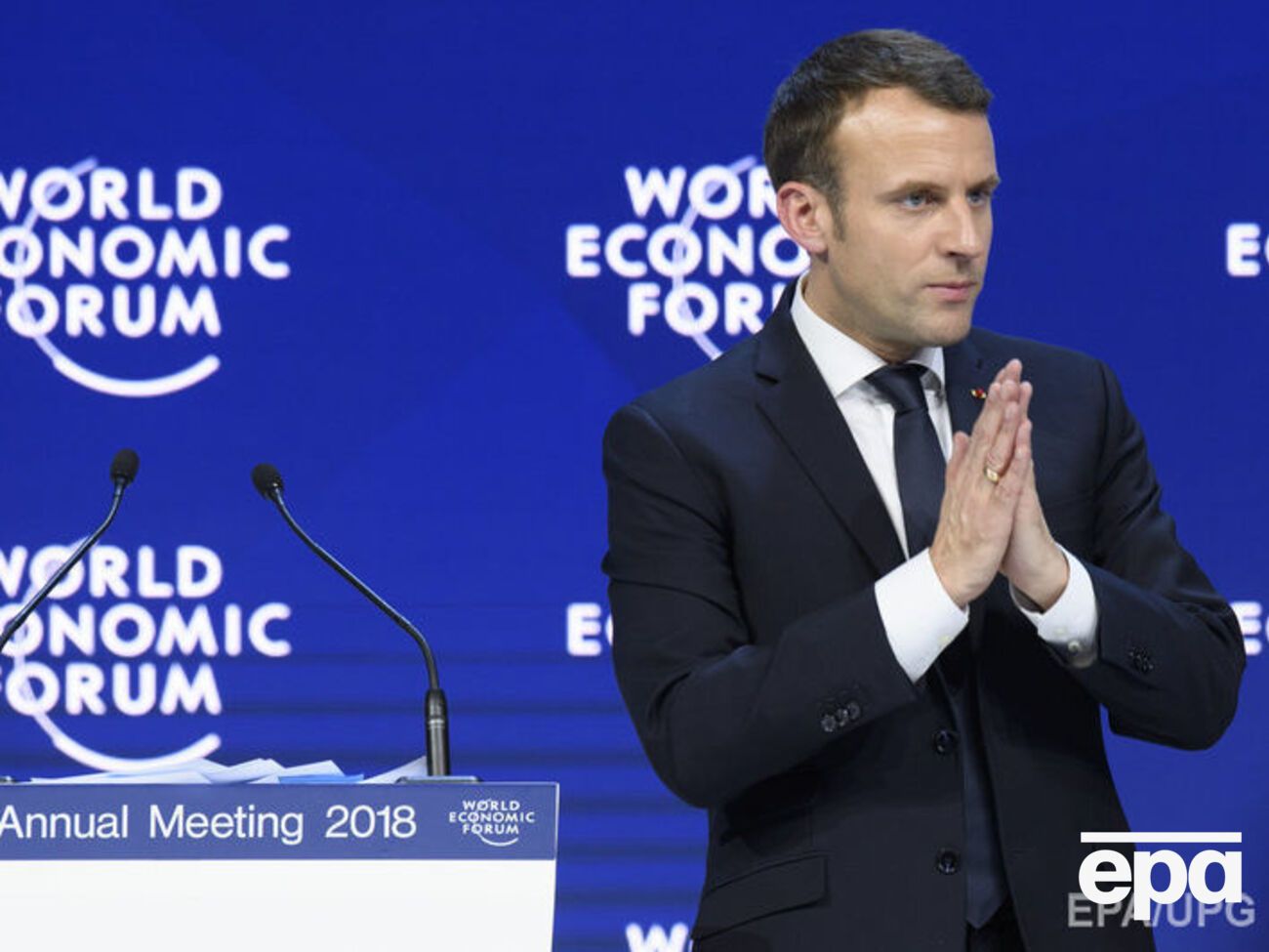 Макрон заявив, що Франція має стати прикладом у питанні боротьби зі зміною клімату