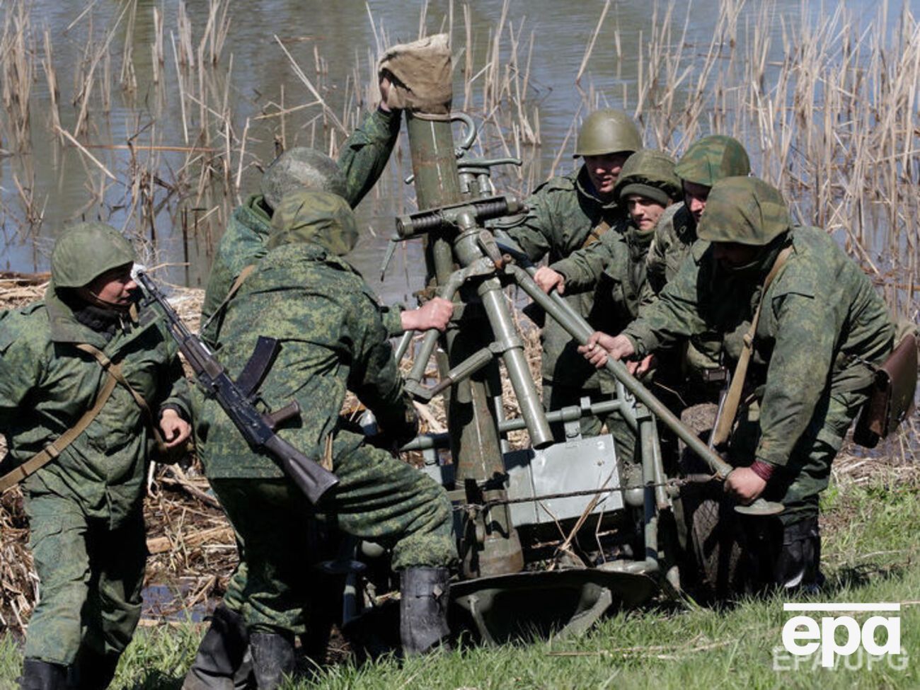 Боевики использовали минометы