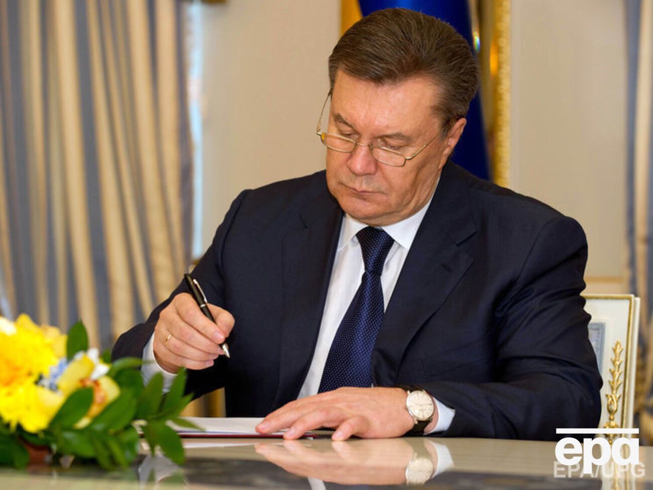 Янукович сбежал из Украины в феврале 2014 года