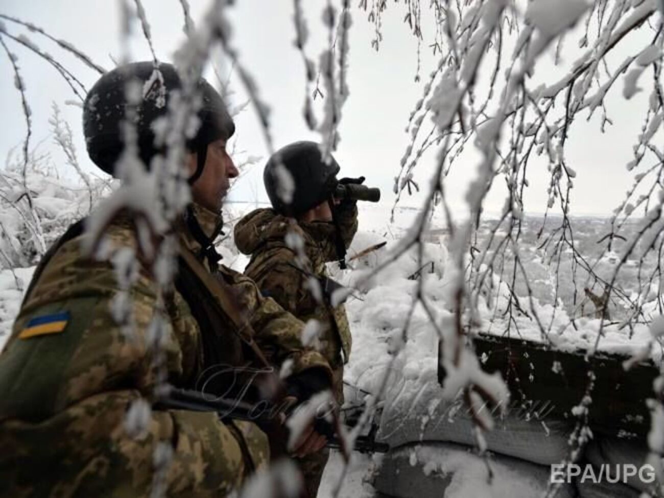 Українських військових обстрілювали біля Авдіївки