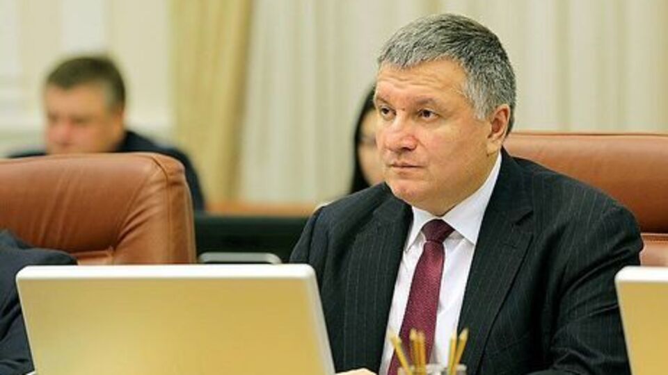 На заседании итоговой коллегии МВД присутствует глава министерства Арсен Аваков