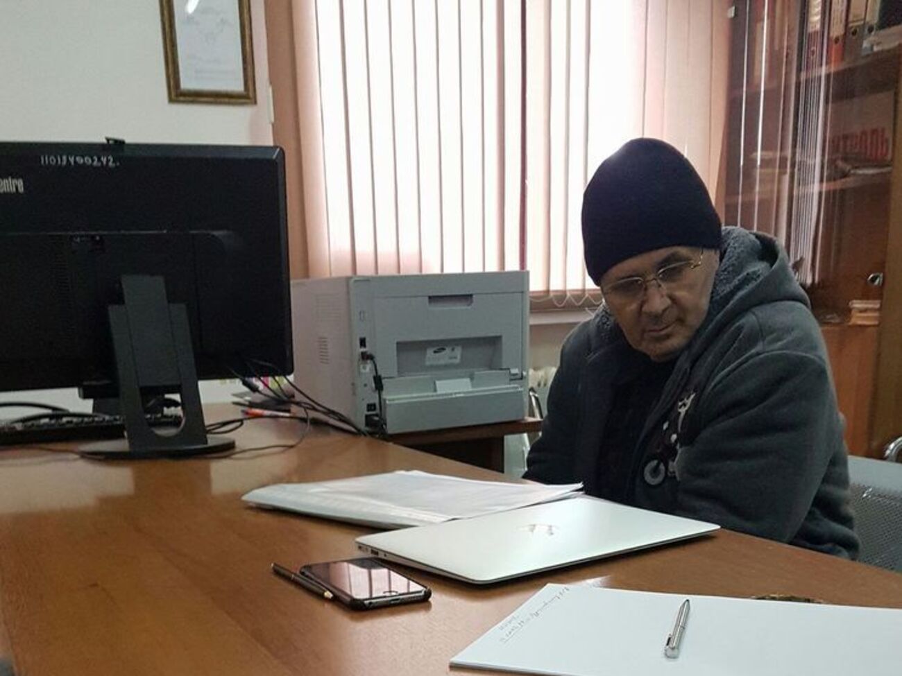 Титиева&nbsp;привезли из СИЗО в отделение внутренних дел Курчалоя