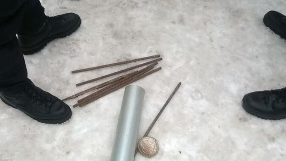 У протестующих обнаружили арматуру