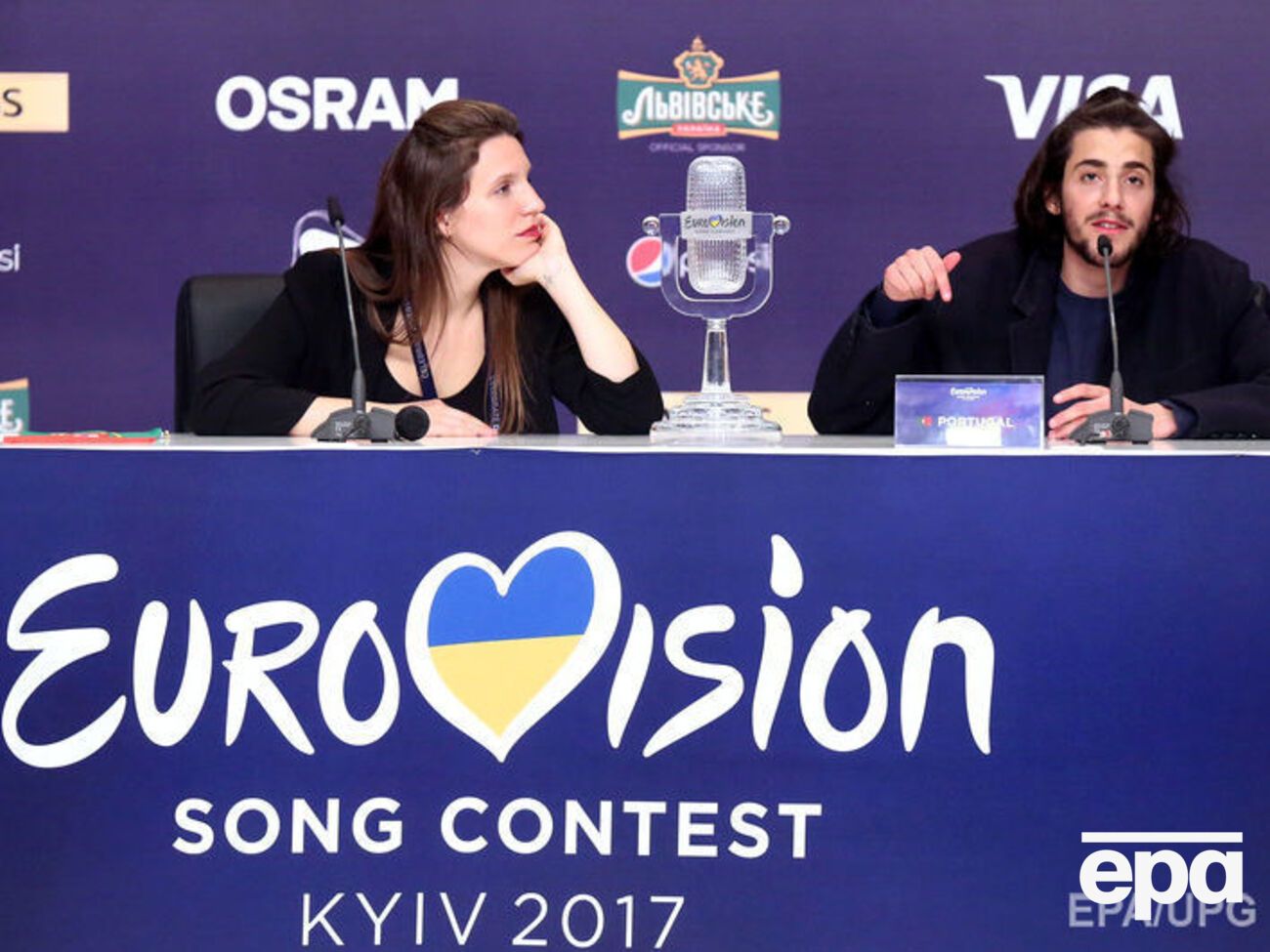 "Евровидение 2018" принимает победившая на конкурсе в Украине Португалия