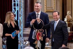 Кличко: Сподіваюся, що через рік Лісабон поверне ключі від "Євробачення" знову Києву