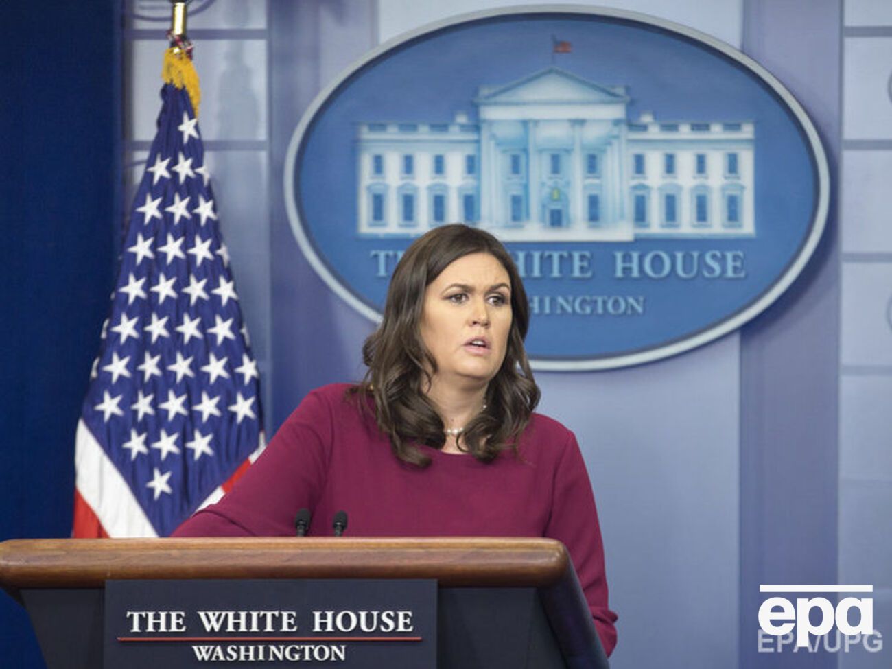 Сандерс: Ми закликаємо режим в Ірані поважати основне право своїх громадян на мирне висловлювання свого бажання змін