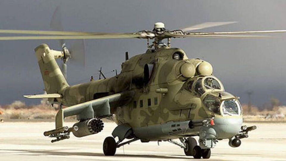 У міноборони РФ підкреслили, що по Мі-24, який упав, не стріляли
