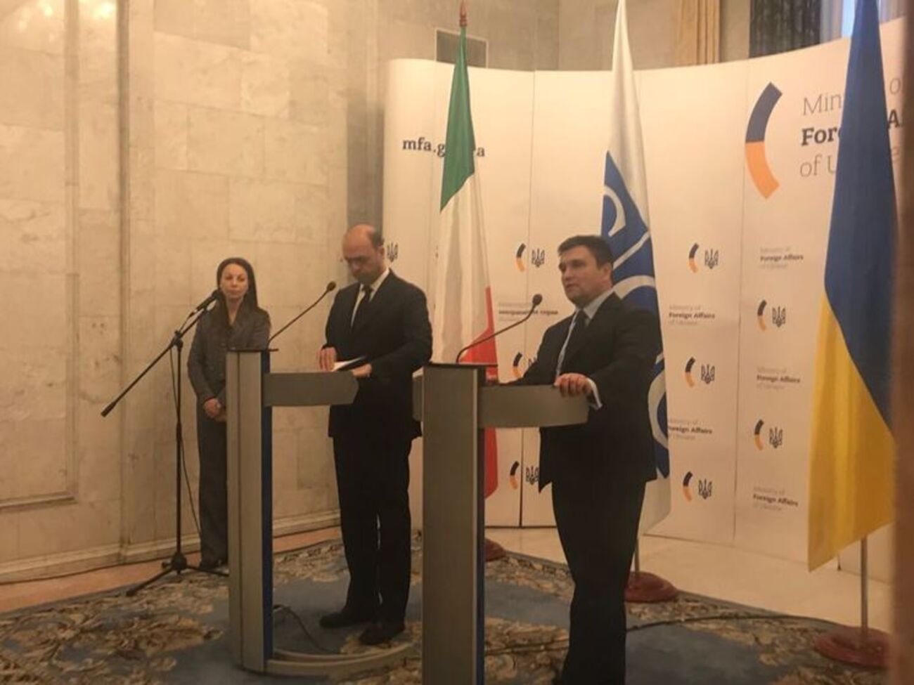 Альфано и Климкин обсудили "дело Маркива"