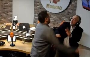 В ответ на пощечину Шевченко начал избивать Сванидзе