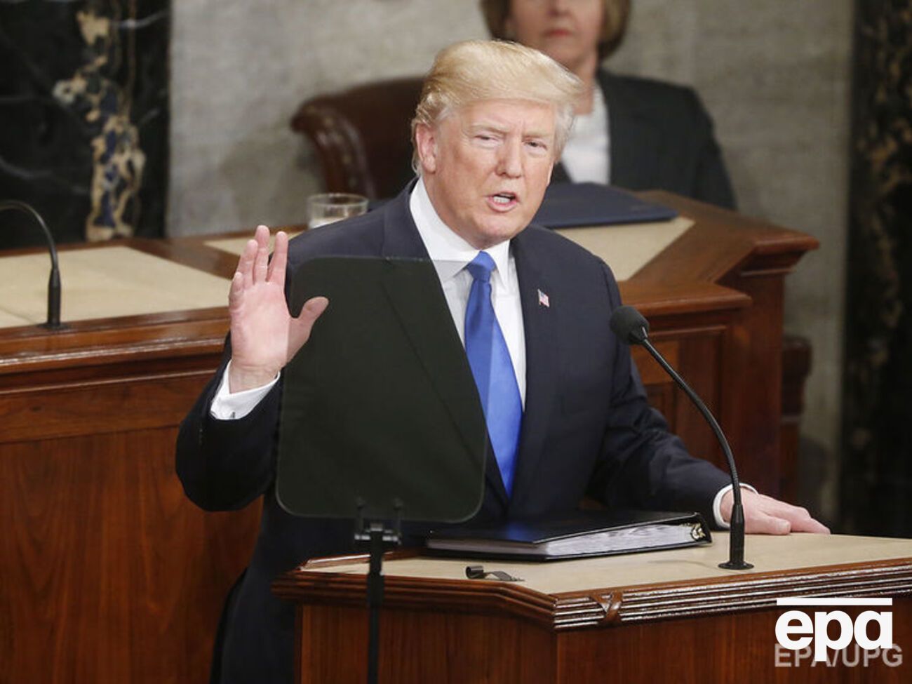 Трамп 30 января выступил перед Конгрессом