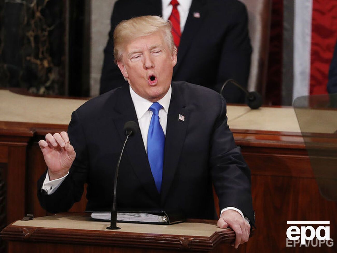 Трамп выступил в Конгрессе