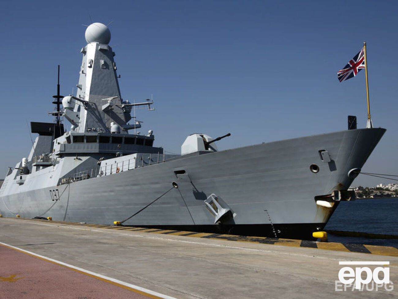 HMS&nbsp;Duncan в прошлом году участвовал в совместных учениях НАТО и ВМС Украины