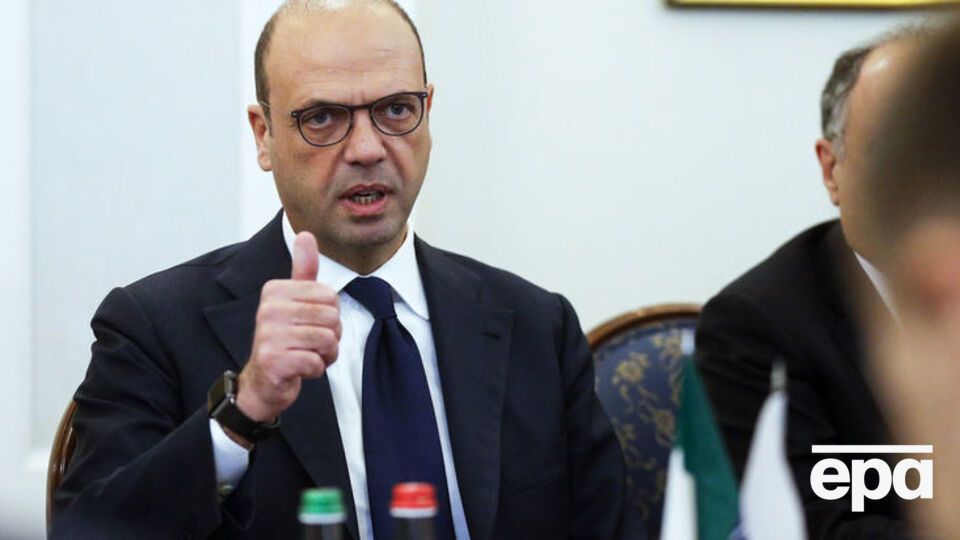 Альфано перебував із візитом в Україні 30–31 січня