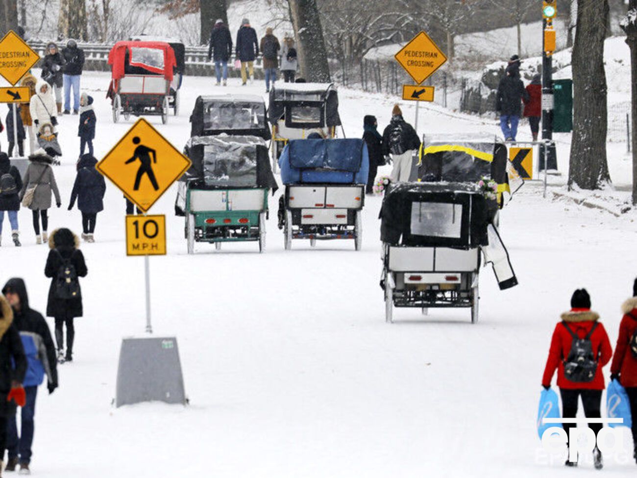 Жителей Нью-Йорка призвали серьезно отнестись к изменению погоды