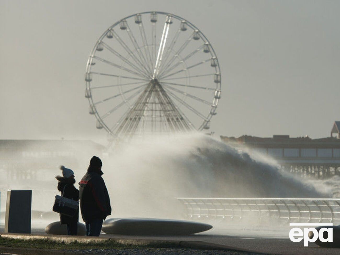 Ураган обрушился на Северную Европу
