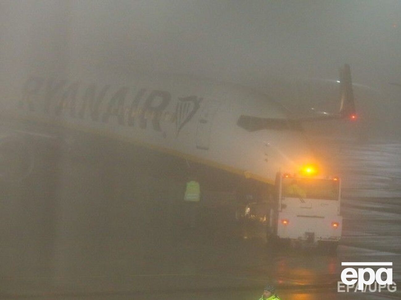 Пассажир Ryanair не стал дожидаться высадки