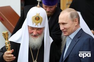 Патриарх РПЦ Кирилл и президент РФ Владимир Путин