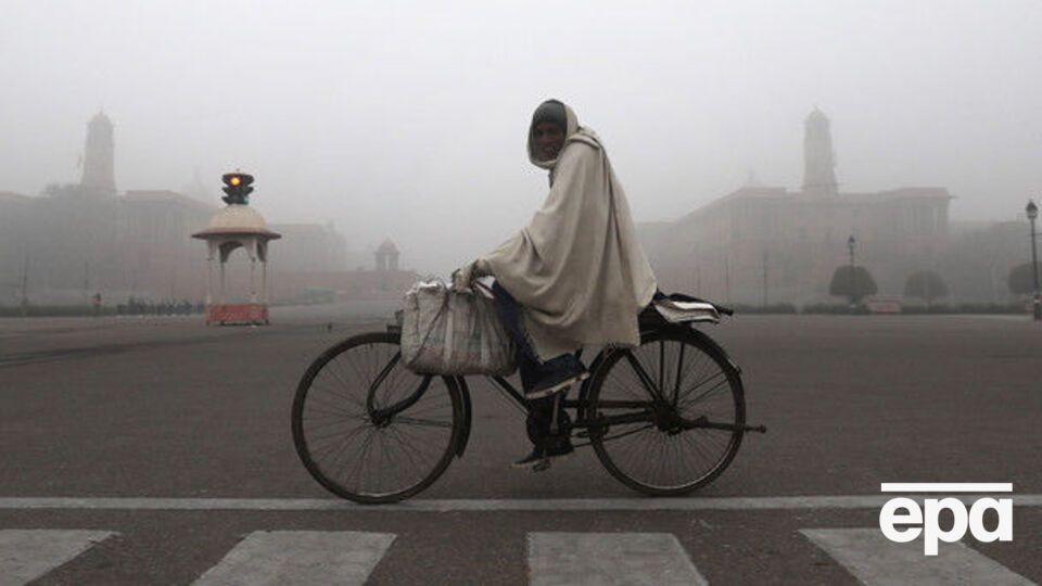 На данный момент на севере Индии аномально холодно