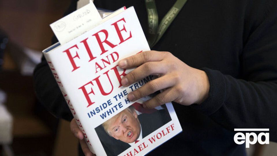 Трамп розкритикував книгу Вулффа про себе