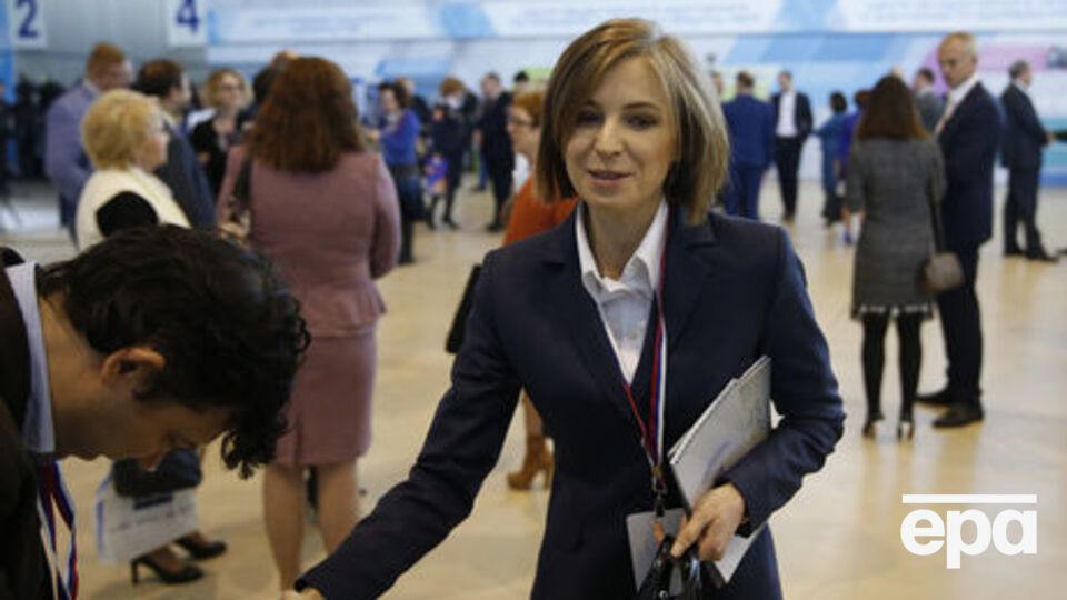 У травні 2014 року, невдовзі після окупації Кримського півострова Росією, Поклонську призначили "прокурором" Криму