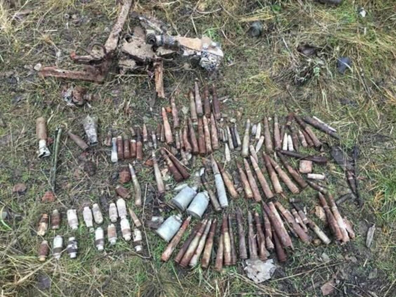 Полиция нашла боеприпасы в Донецкой области