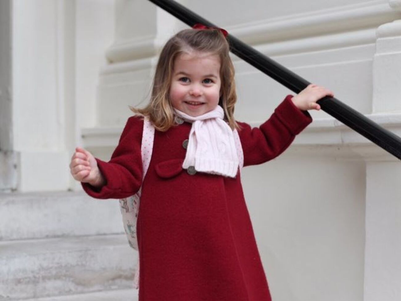 Шарлотта пошла в детсад