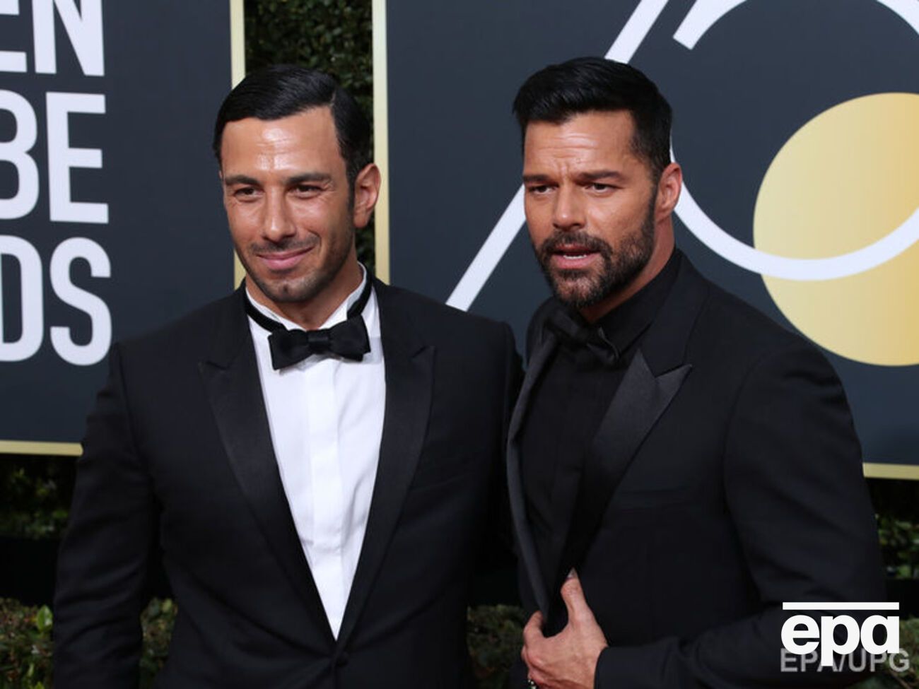 На церемонію вручення премії "Золотий глобус" Мартін прийшов із нареченим