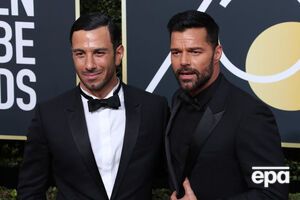 На церемонию вручения премии "Золотой глобус" Мартин пришел с женихом