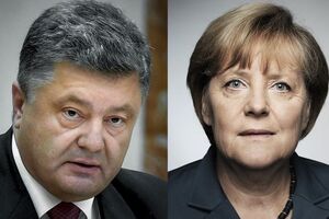 У розмові з Меркель Порошенко підкрислив важливість активізації зусиль для визволення всіх українських заручників