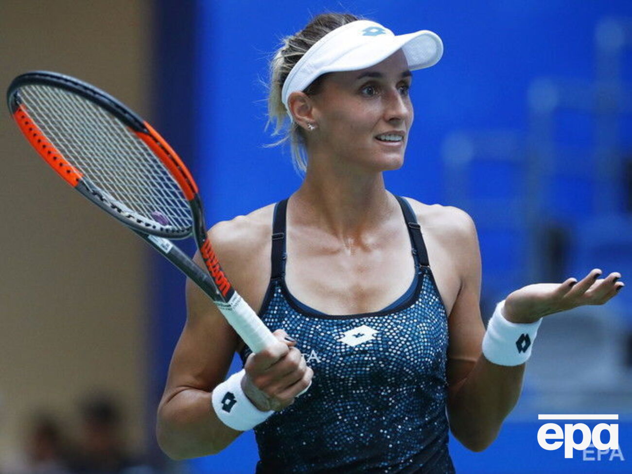 Борьбу украинка прекратила при счете 4:6, 6:4, 2:2