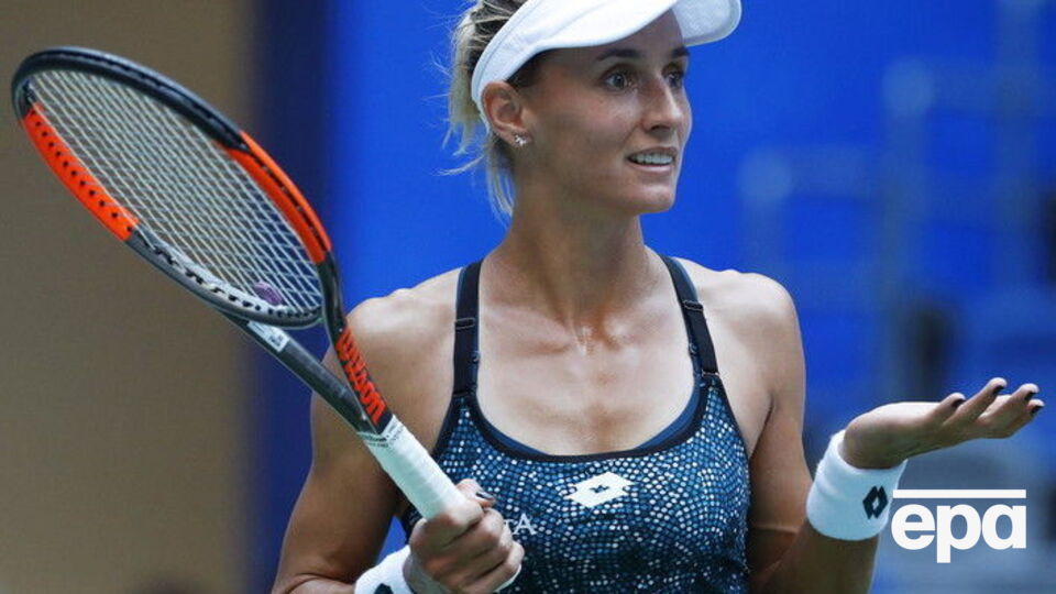 Борьбу украинка прекратила при счете 4:6, 6:4, 2:2