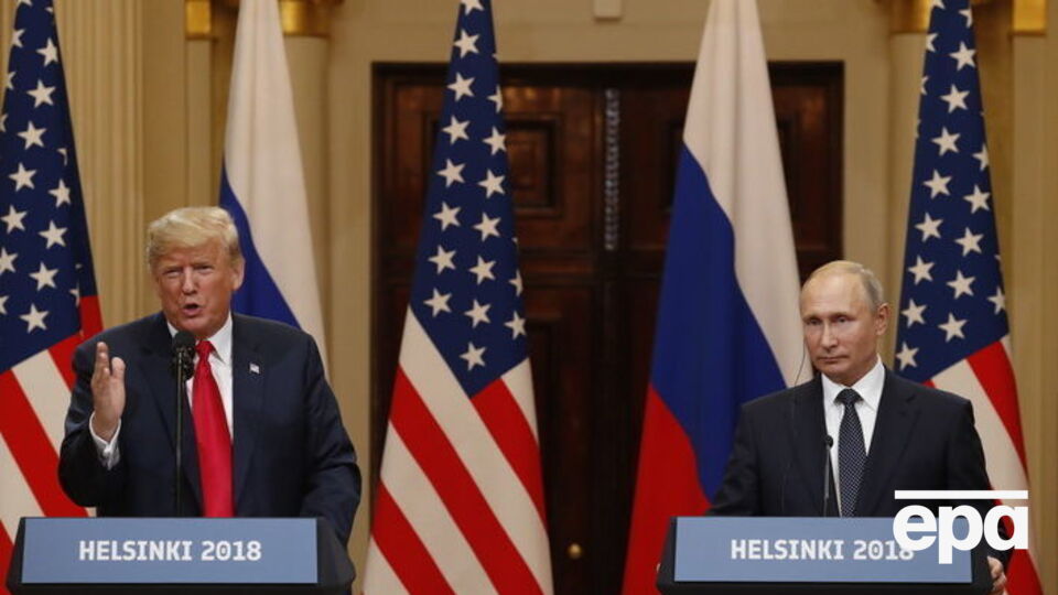Путин и Трамп встречались в Хельсинки 16 июля