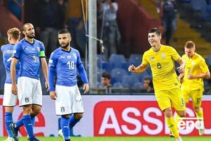 Украина избежала поражения в матче с Италией