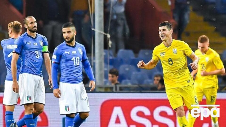 Україна уникла поразки в матчі з Італією