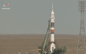 Аварія сталася після старту корабля із космодрому "Байконур", екіпаж живий