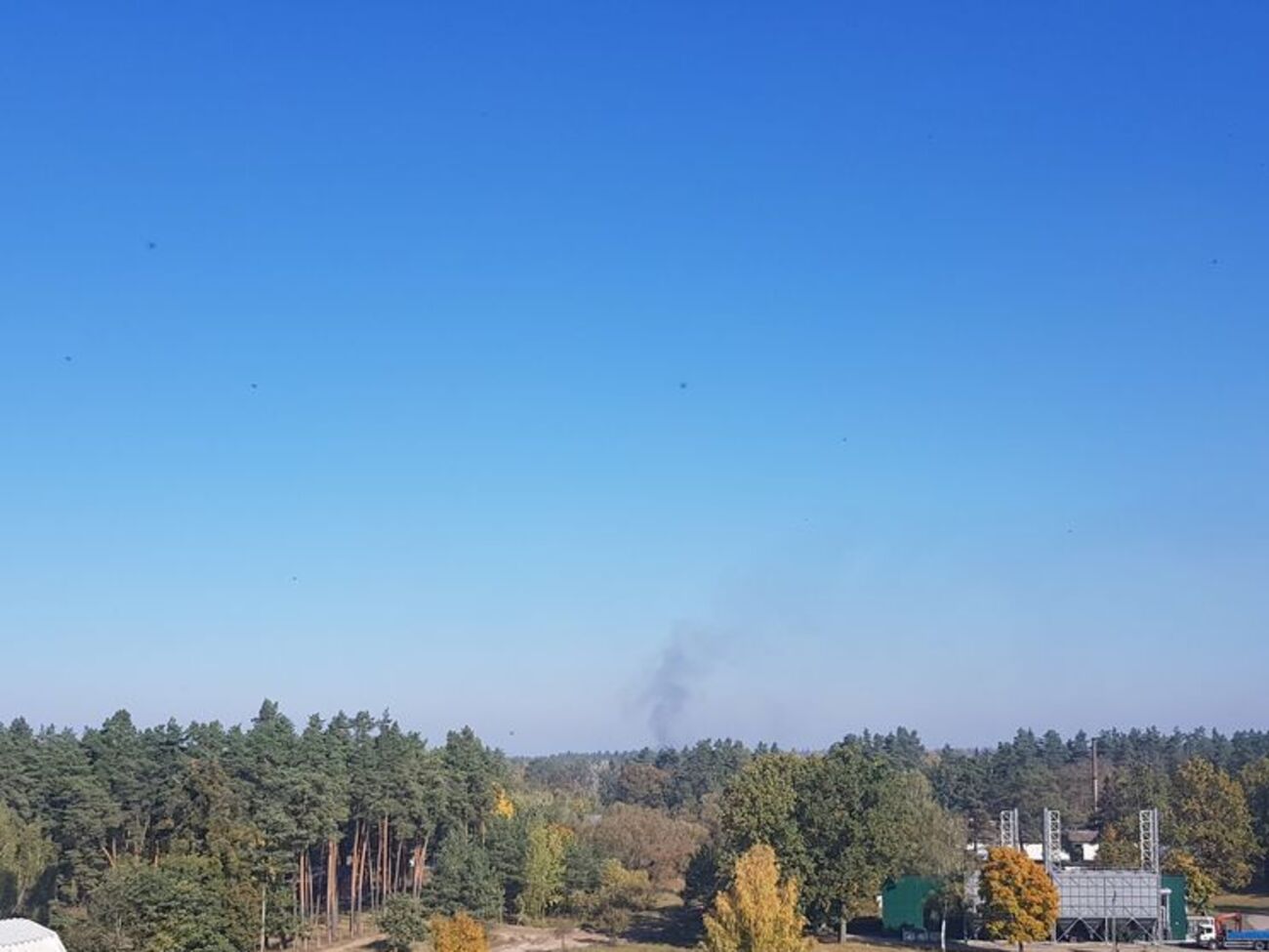 В ночь на 9 октября в районе поселка Дружба Ичнянского района Черниговской области&nbsp;начали взрываться боеприпасы