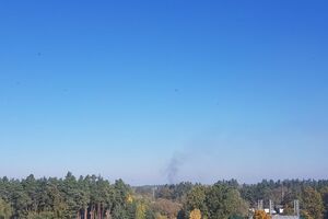 В ночь на 9 октября в районе поселка Дружба Ичнянского района Черниговской области начали взрываться боеприпасы