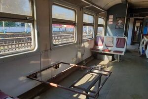 Поліція не відреагувала по гарячих слідах на повідомлення про вандалізм в електричці, повідомили в ПАТ "Укрзалізниця"