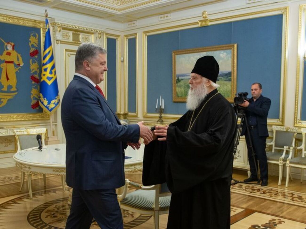 Порошенко встретился с Филаретом