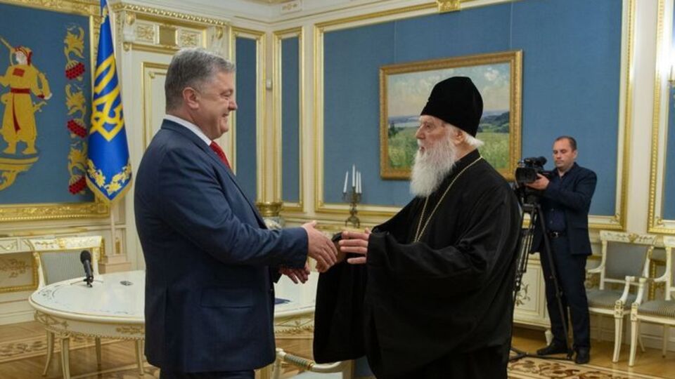Порошенко встретился с Филаретом