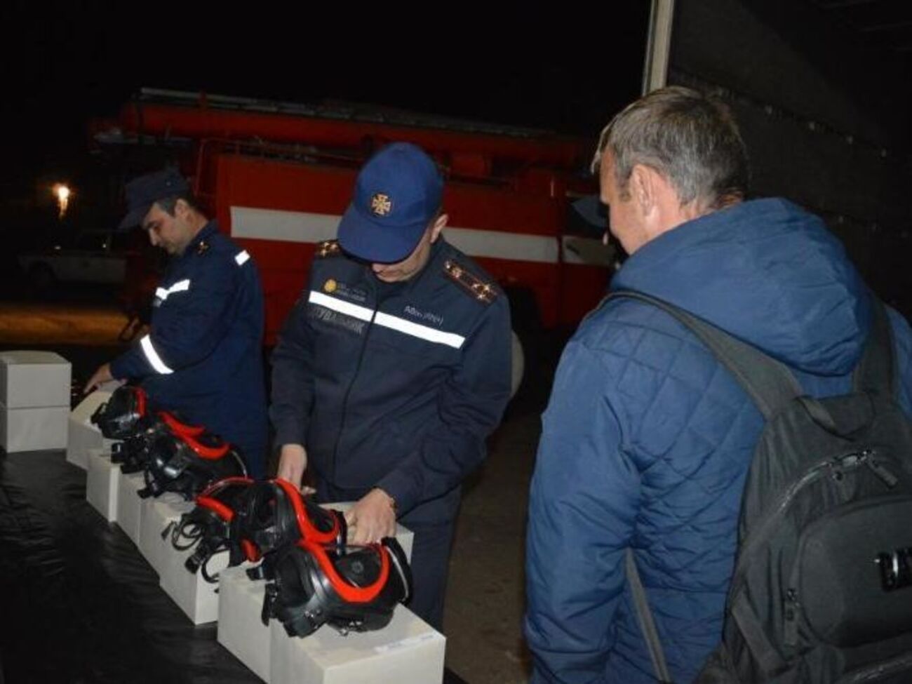 Спасатели получили оборудование 12 октября