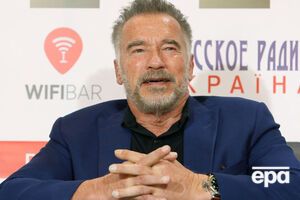 Шварценеггер: Дуже приємно бути вперше в Києві