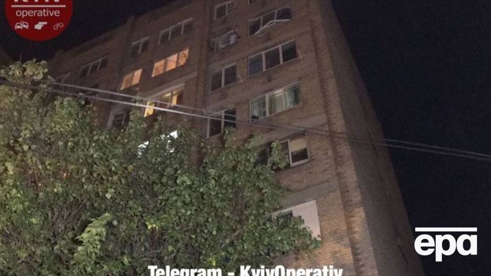 Взрыв прогремел на восьмом этаже