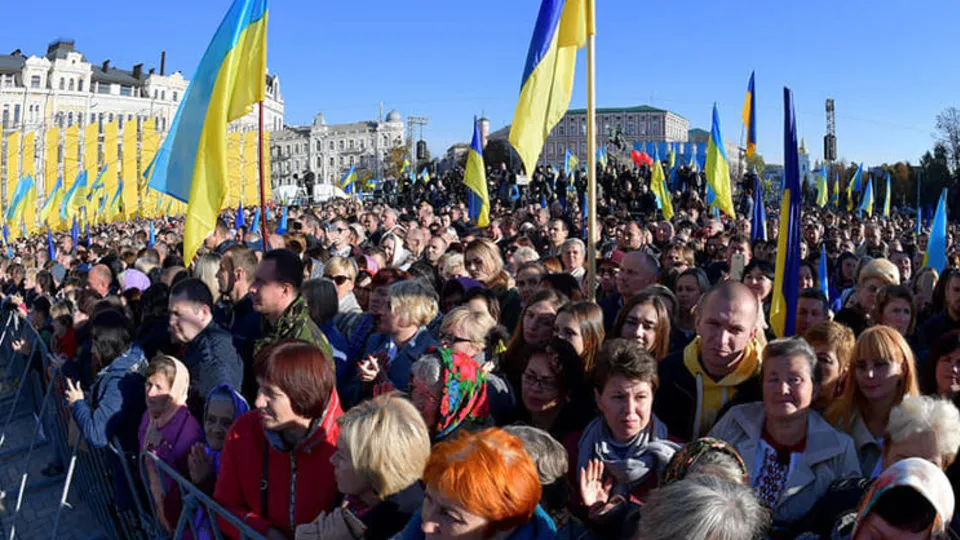 14 жовтня на Софійській площі відбувся молебень