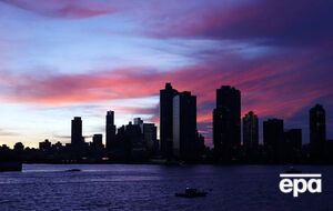 Самолет упал возле Нью-Йорка