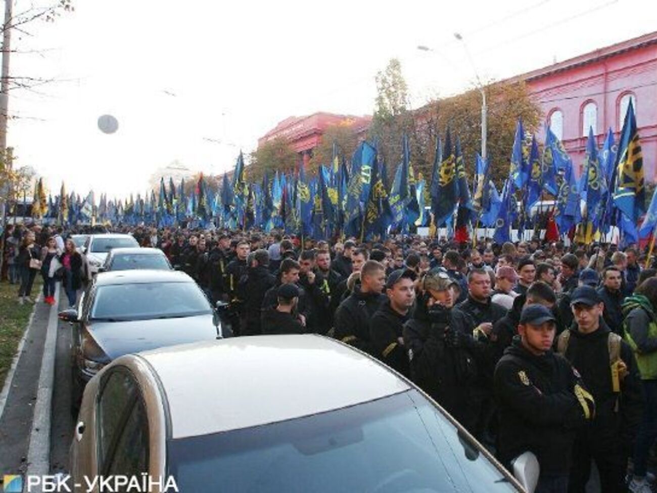 14 жовтня у Києві відбувся марш націоналістів