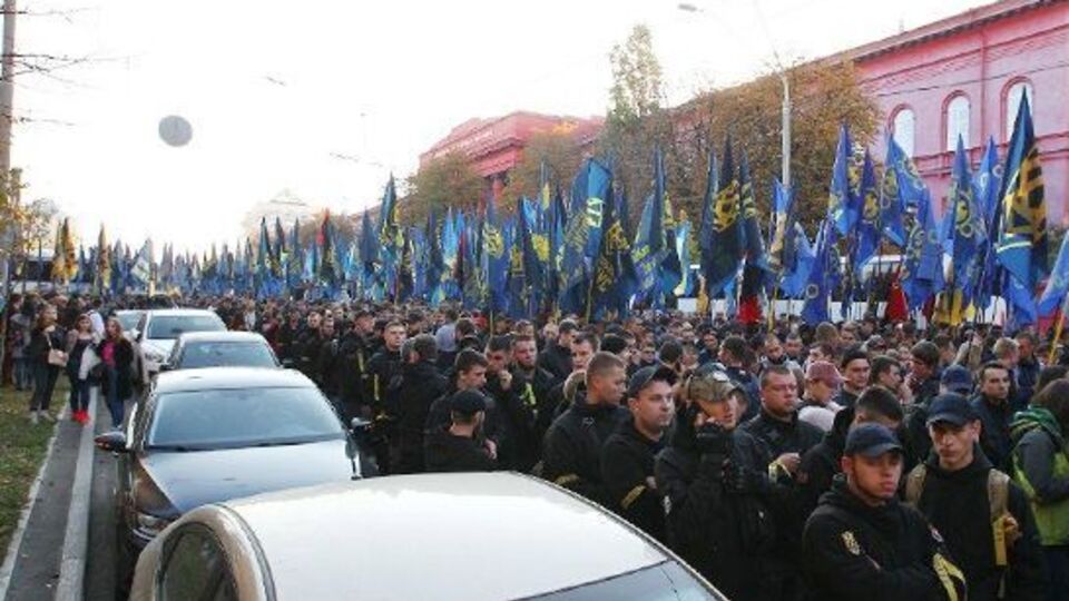 14 жовтня у Києві відбувся марш націоналістів