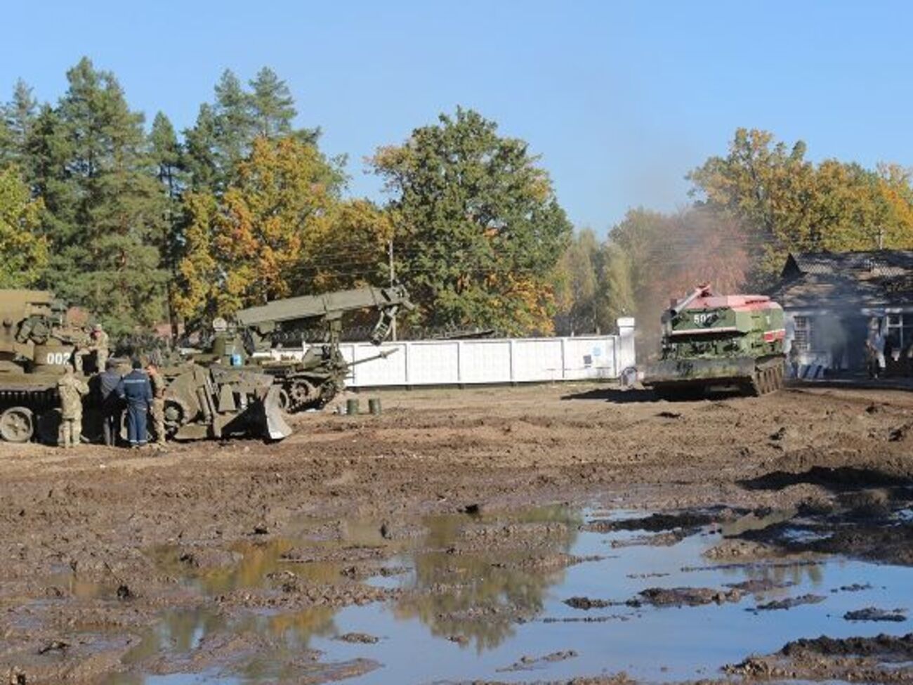 Число взрывов на арсенале под Ичней уменьшилось